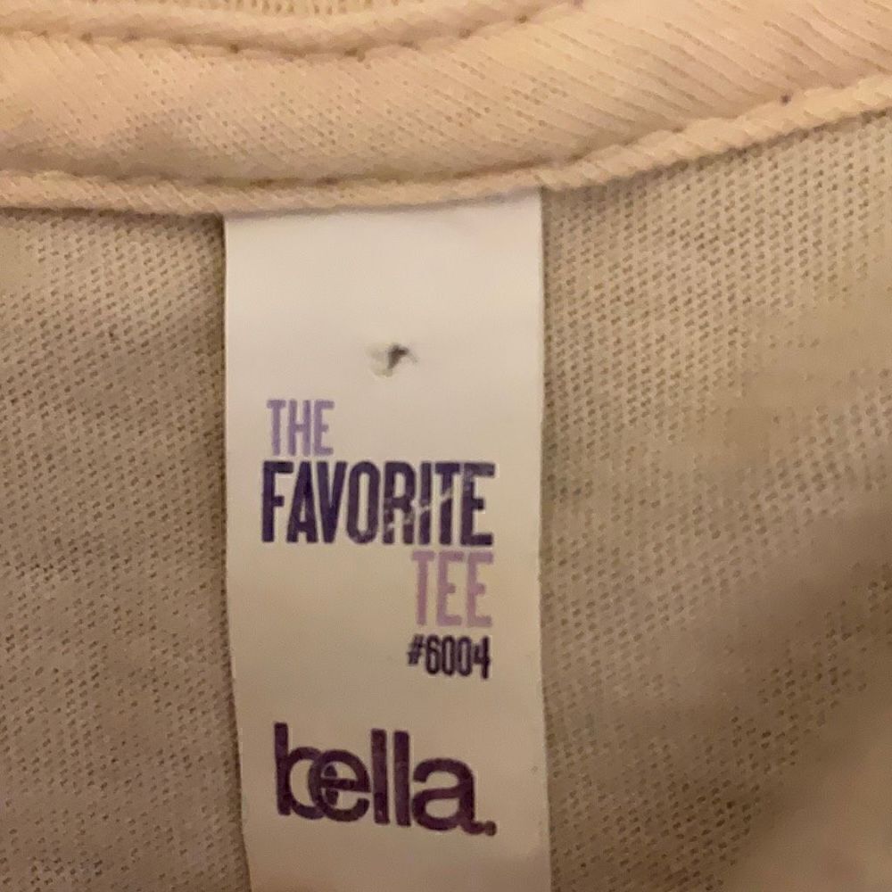 TOFU TShirt. Cream. XL. Supersoft! - Picture 6 of 6